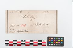 Etikett zu Bronzebrillenfibel (NHMW-PRAE-024316)